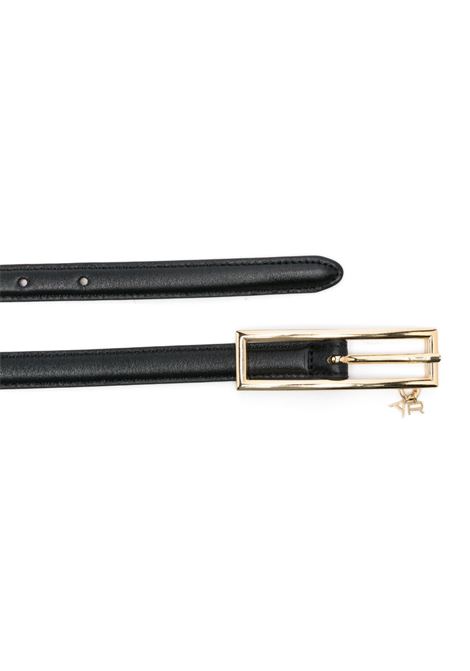 Black leather belt Alessandra rich - women ALESSANDRA RICH | FABA3276L00130807